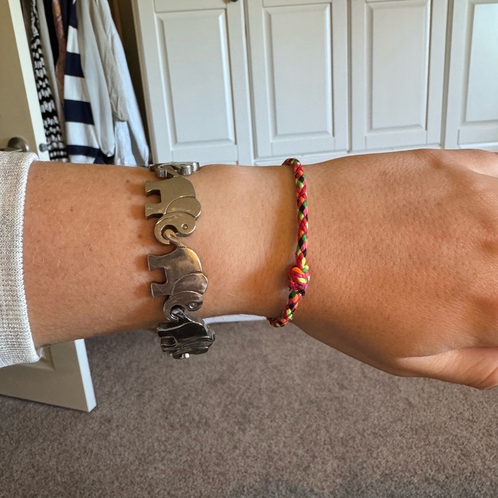 Elephant Charm Bracelet